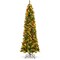 Best Choice Products Pre-Lit Pencil Christmas Tree Pre-Decorated Holiday Accent w/ Base